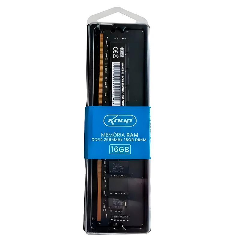 Memória RAM Desktop Gamer DDR4 16GB 2666MHz DIMM Knup KP HD818